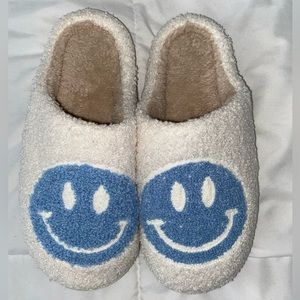 Smiley face slippers